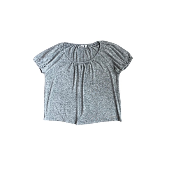 GAP Women's Soft Spun Puff Sleeve Tee-Size Large - Picture 1 of 4